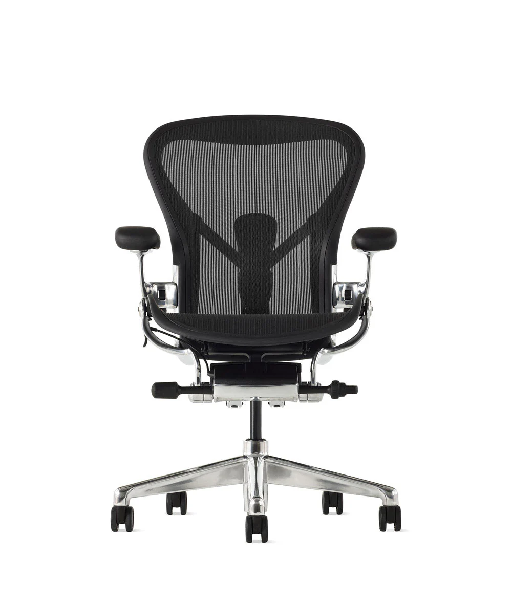 Silla de oficina Aeron* ónix/pulido - Image 3