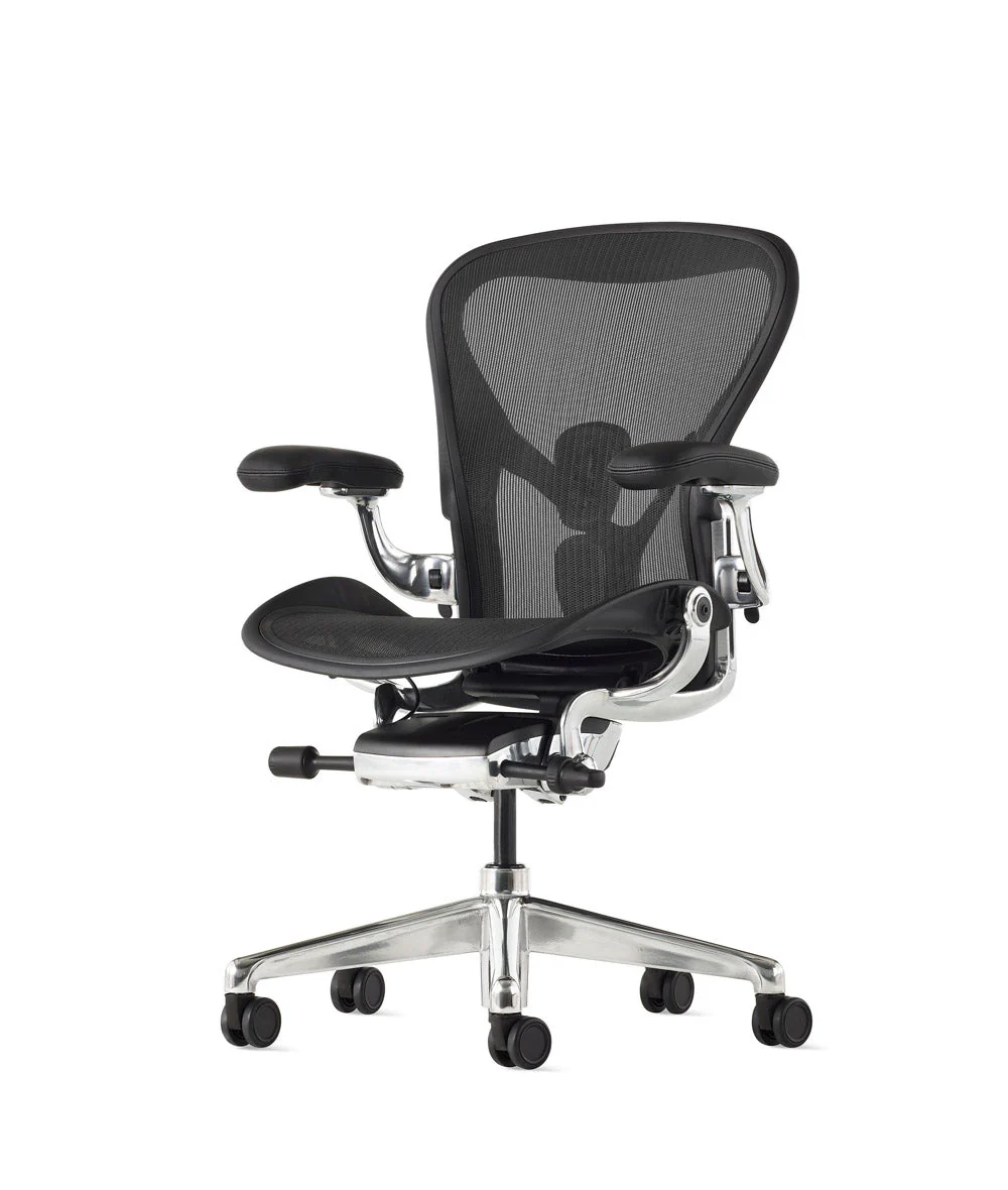 Silla de oficina Aeron* ónix/pulido - Image 5