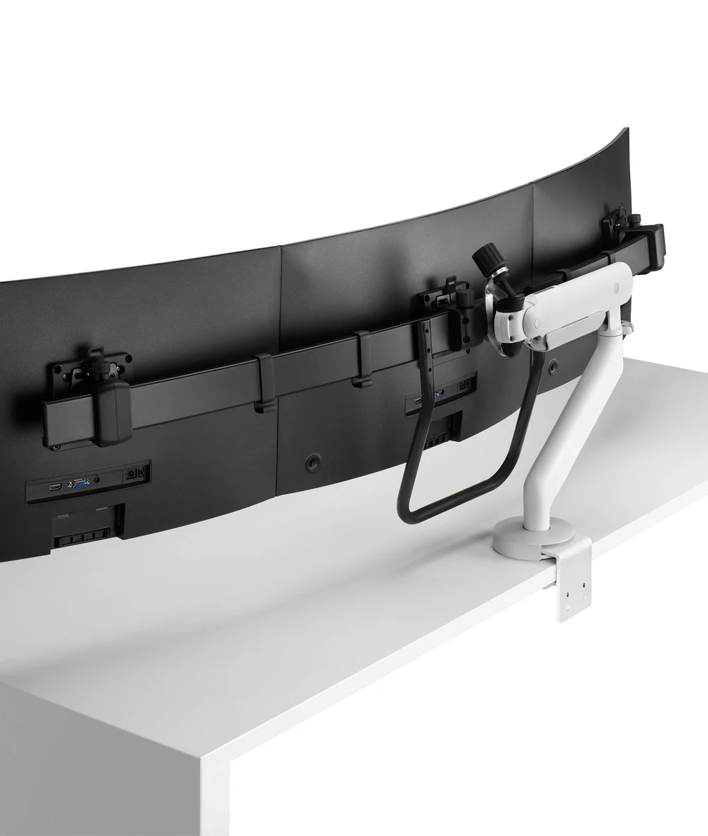Brazo articulado para tres monitores de gran tamaño Flo X - Image 9