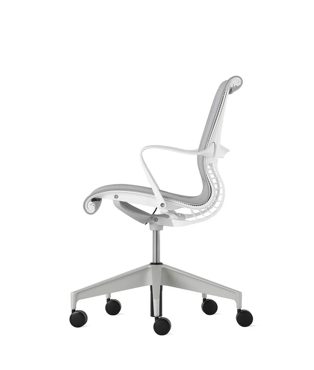 Silla de apoyabrazos fijos Setu gloss/studio blanco - Image 3