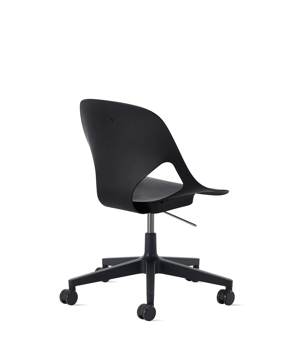 Silla sin descansabrazos Zeph negro/negro - Image 4